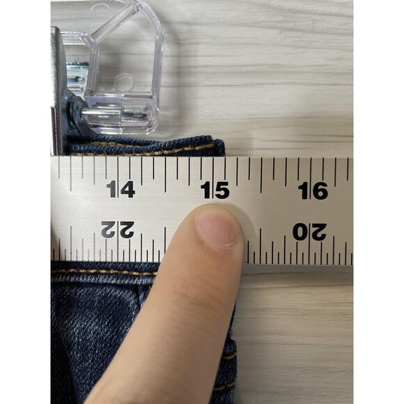 Old Navy The Sweetheart Jeans Womens 6 Short Blue Bootcut Mid Rise Stretch - Picture 4 of 12